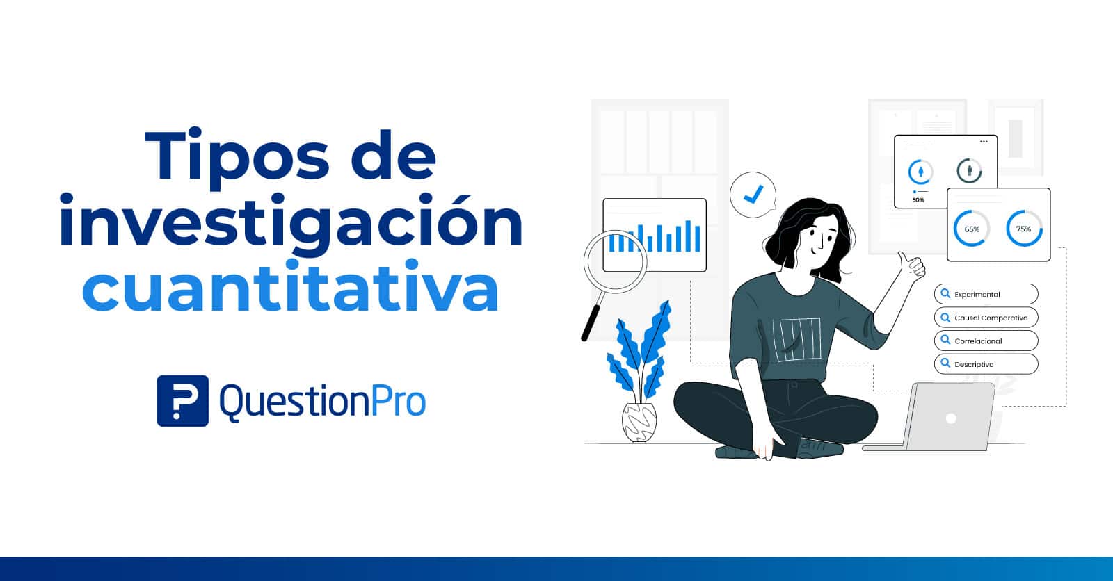 Tipos de investigación cuantitativa: Cuáles son y ejemplos - QuestionPro