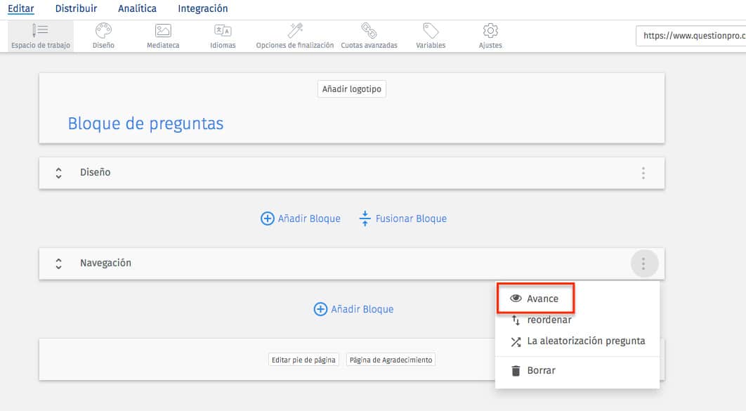 configuracion de bloque de preguntas 3