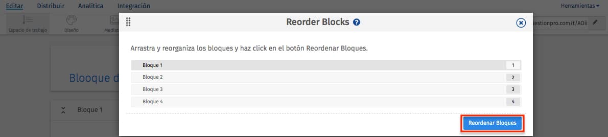 configuracion de bloque de preguntas 5