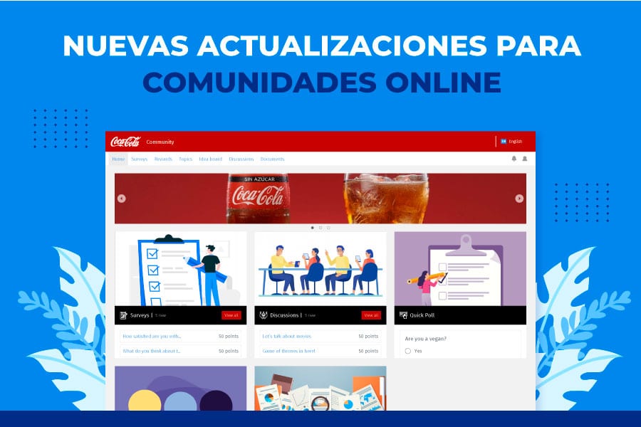 nuevas actualizaciones para Comunidades Online