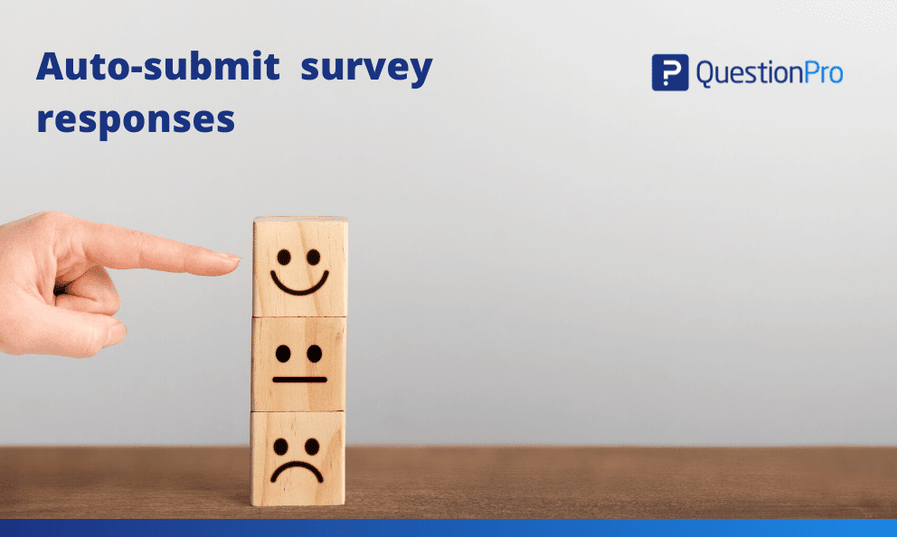 Auto submit survey responses