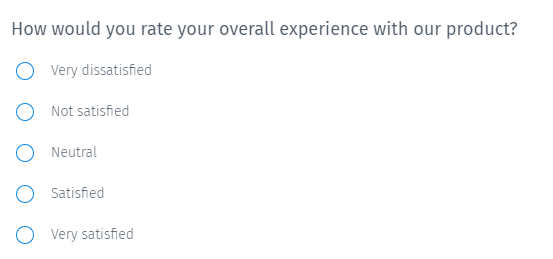 customer satisfaction survey questions