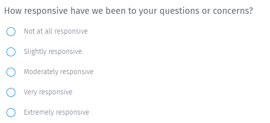 10 customer feedback survey questions