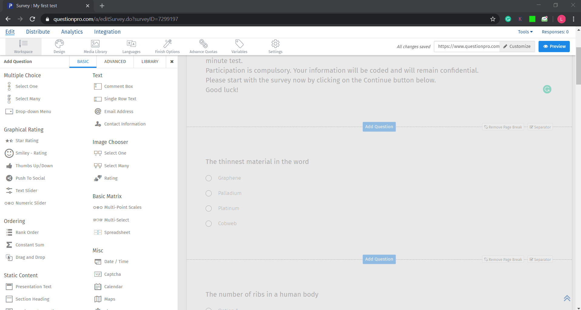 Free Online Test Maker For Teachers Questionpro