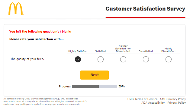 Online Customer Satisfaction Survey Template