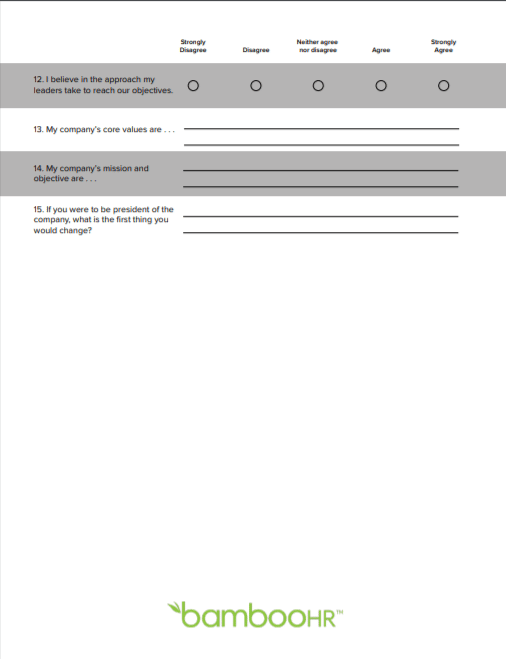 bamboohr-従業員エンゲージメント調査テンプレート2