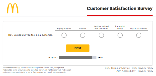 Mall för kundnöjdhetsundersökning