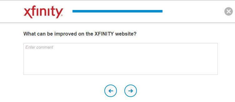 xfinity Undersökning om kundnöjdhet  