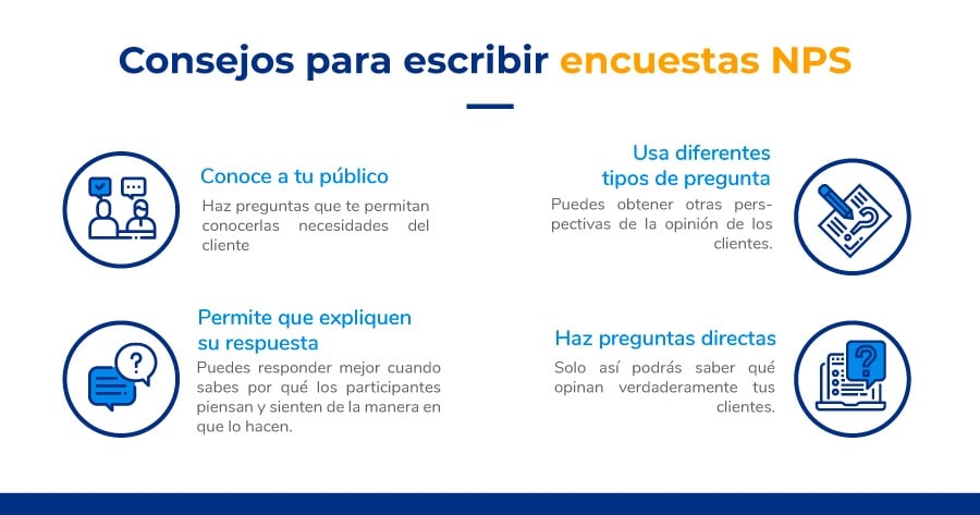 Consejos para aplicar encuestas NPS 