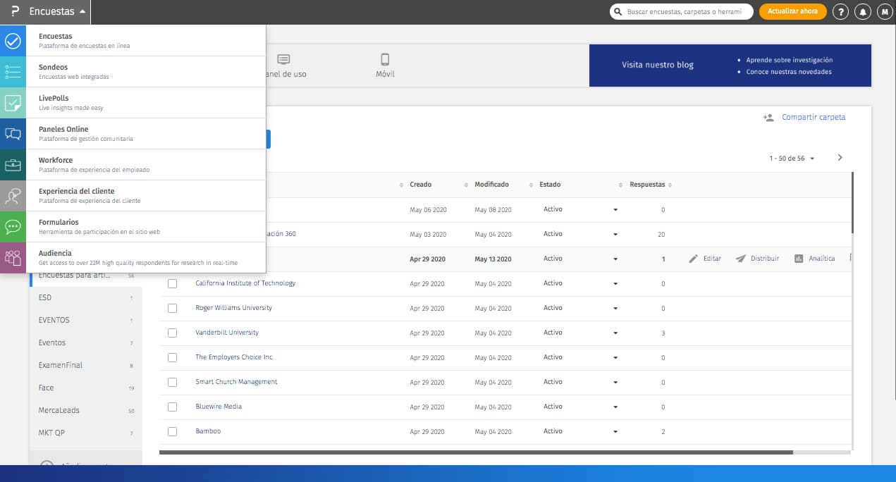 Pasos para configurar LivePolls