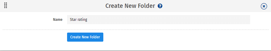 new folder create
