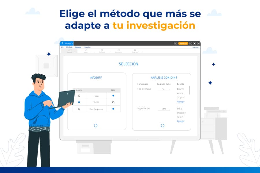 diferencias entre MaxDiff y Análisis Conjoint