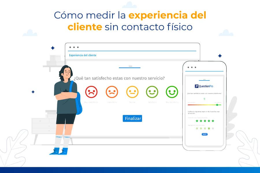 experiencia del cliente sin contacto físico