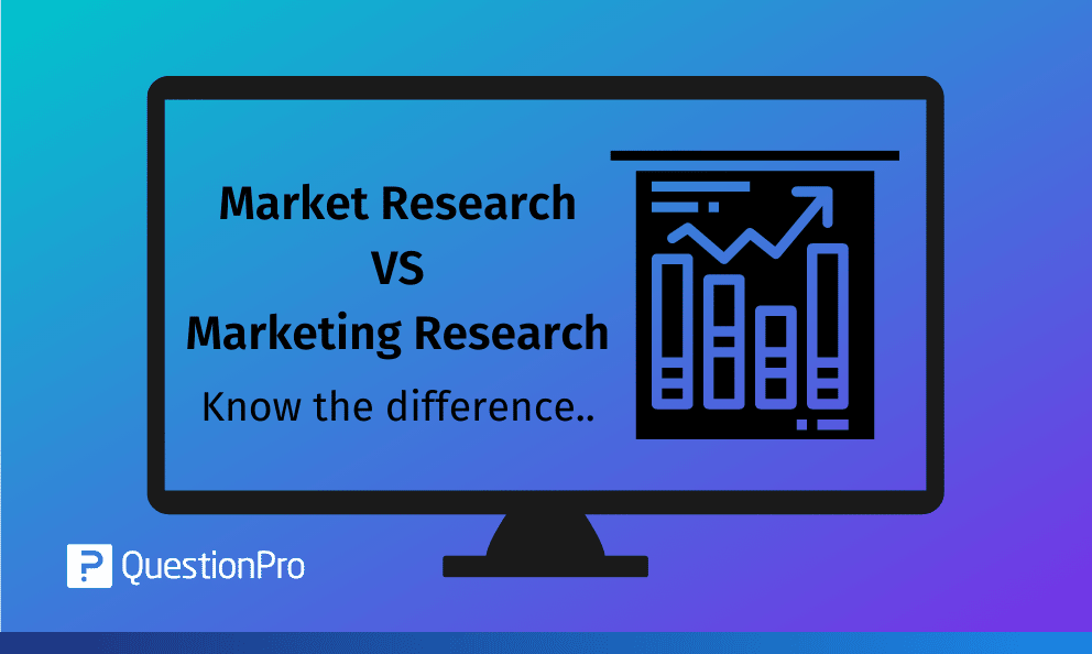 Market Research vs Marketing research