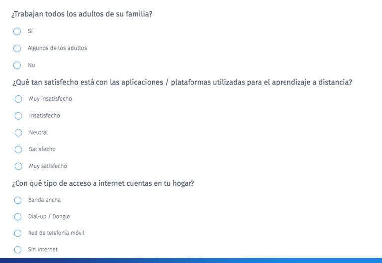 Ejemplos de cuestionarios para profesores y alumnos Ejemplos de cuestionarios para profesores y alumnos
