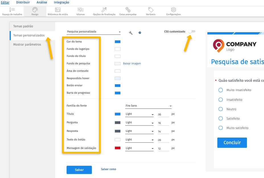 pesquisas com logotipo 1