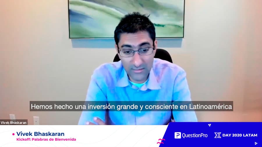 Vivek Bhaskaran en el XDAYLATAM 2020
