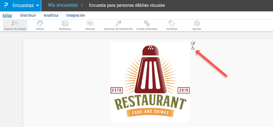 inquéritos para invisuais