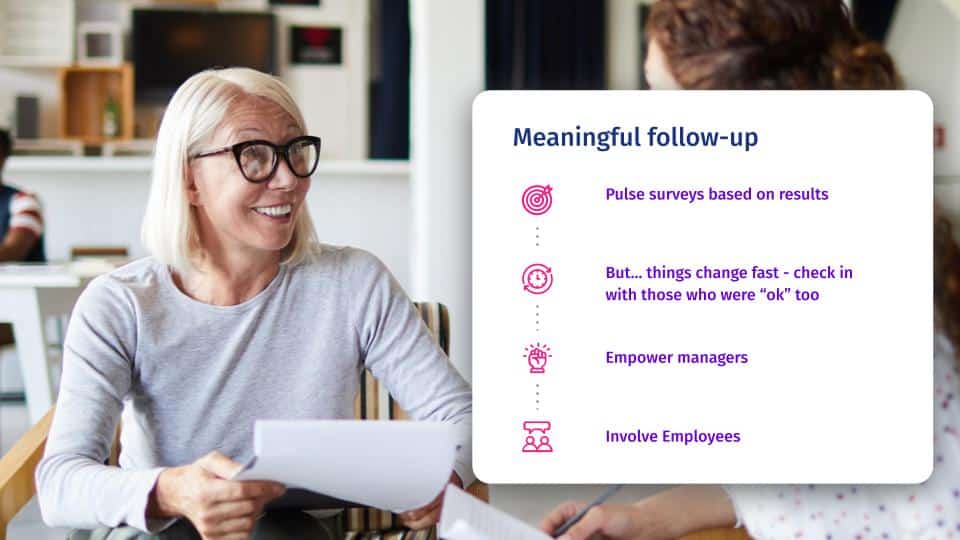 How to follow-up meaningfully with employees