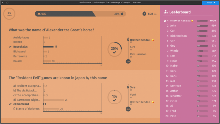 resultaten van live polls bekijken in dashboard