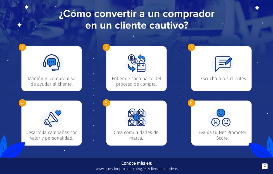 cómo lograr tener clientes cautivos