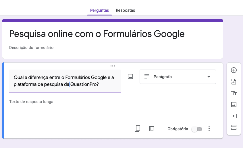 Crie um questionário online é grátis e fácil