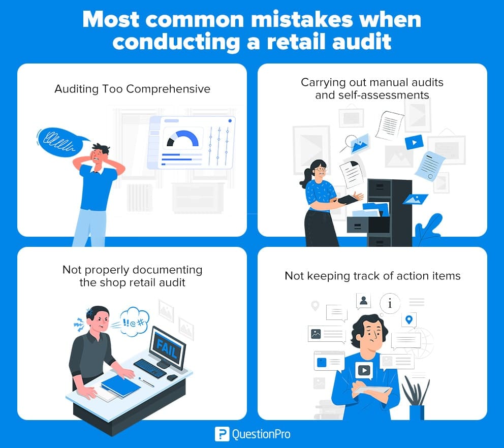 Retail audit mistakes to avoild