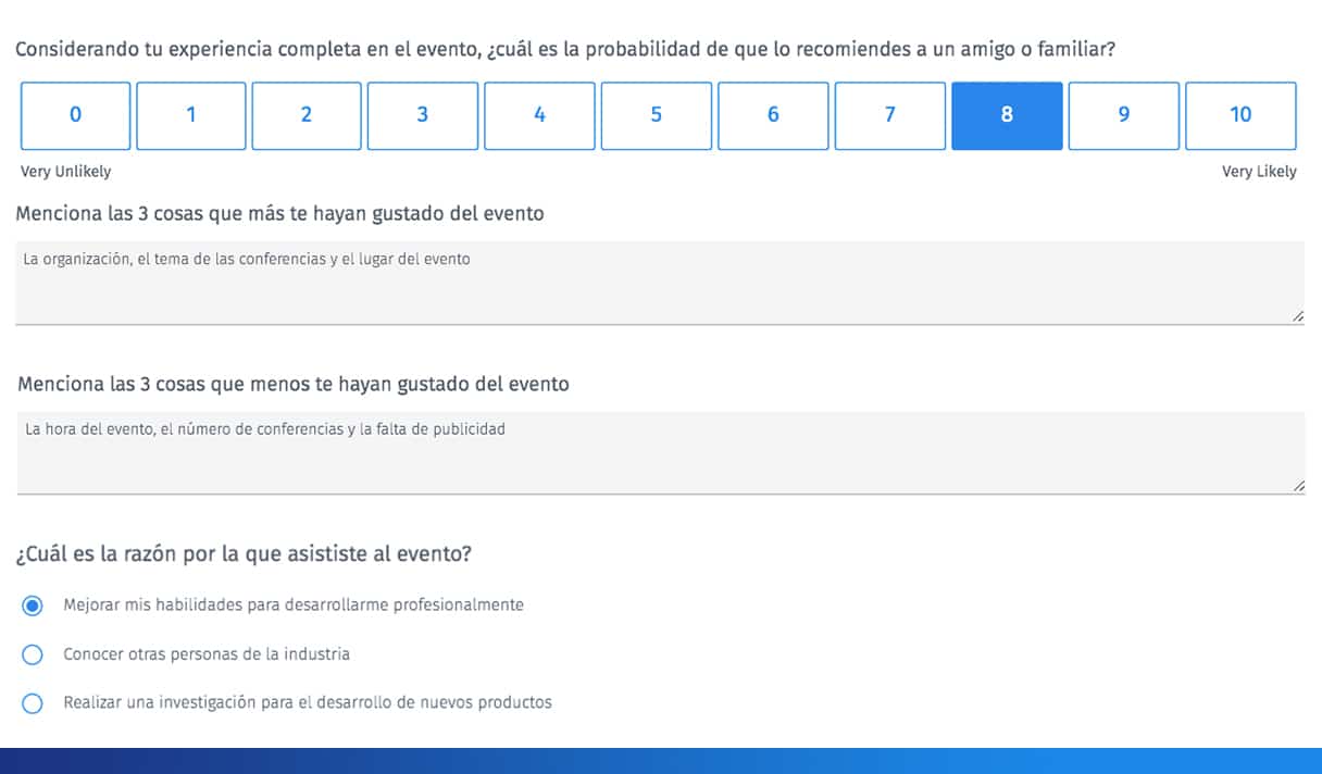 preguntas para una feria empresarial