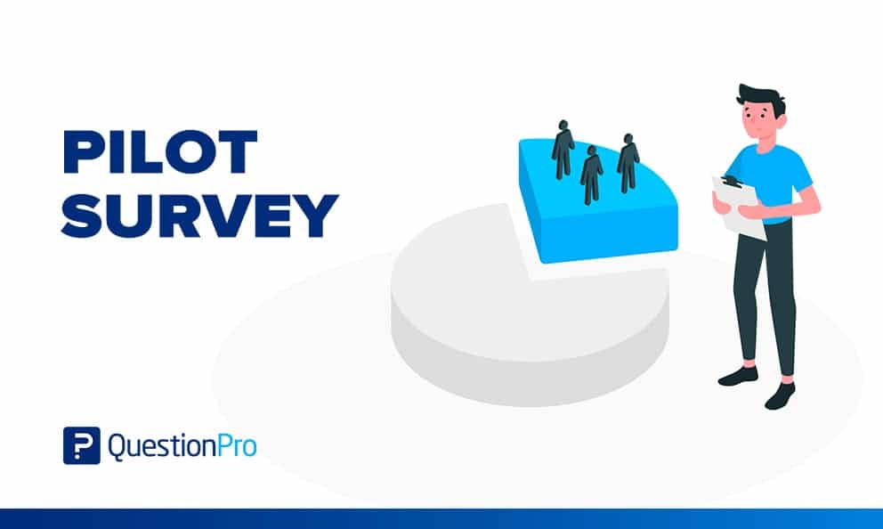Pilot survey: Any test is better than none