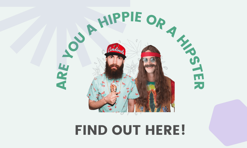 Are you a Hipster or a Hippie? Find out in just 10 questions!