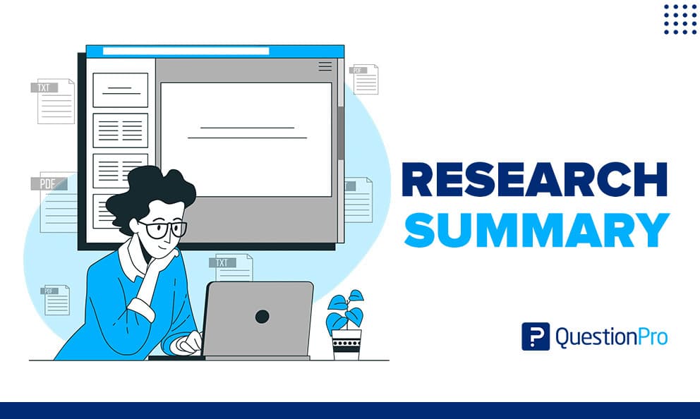 Research Summary: What is it & how to write one