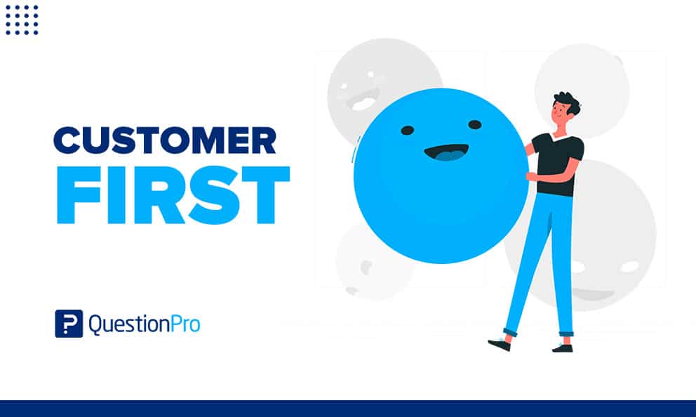 A customer-first strategy is a cultural strategy that puts customers at the center of everything a business does.