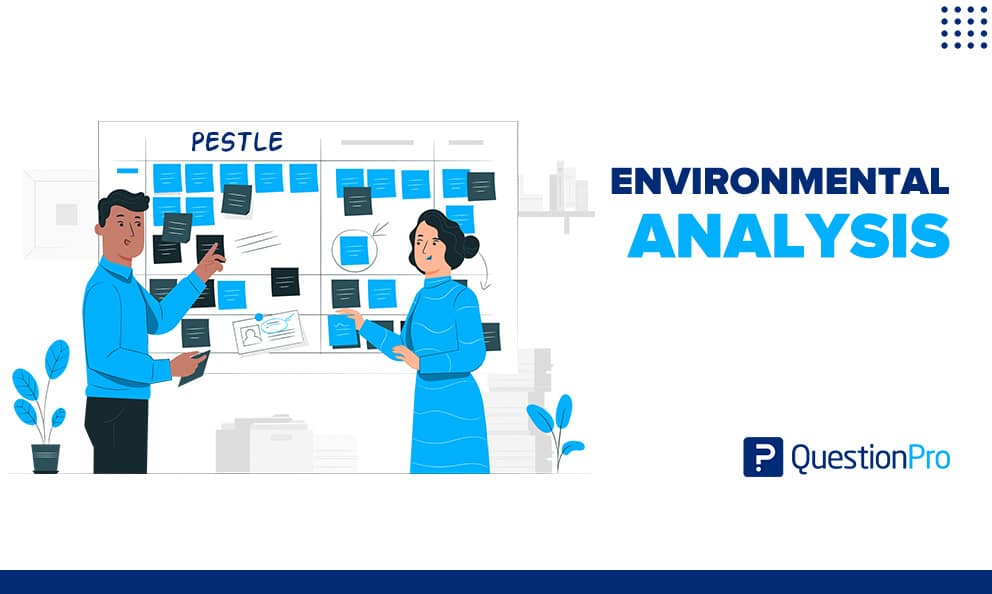 An environmental analysis is a strategic technique used to identify all internal and external factors that could affect a company's success.