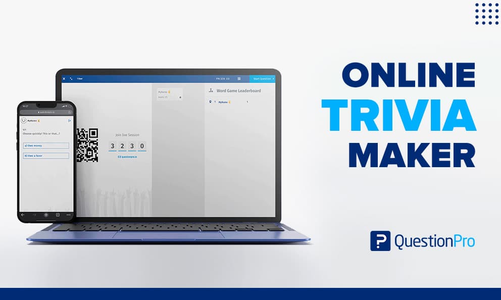 An online trivia maker is a tool to design and assemble questions and answers for games. Having fun, learn and challenge your mind.