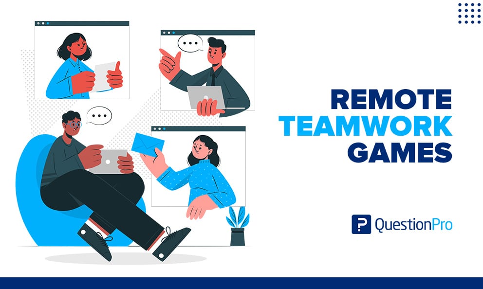 Remote Teamwork Games are fun online activities for a group of employees from a company working remotely. Learn everything about them.