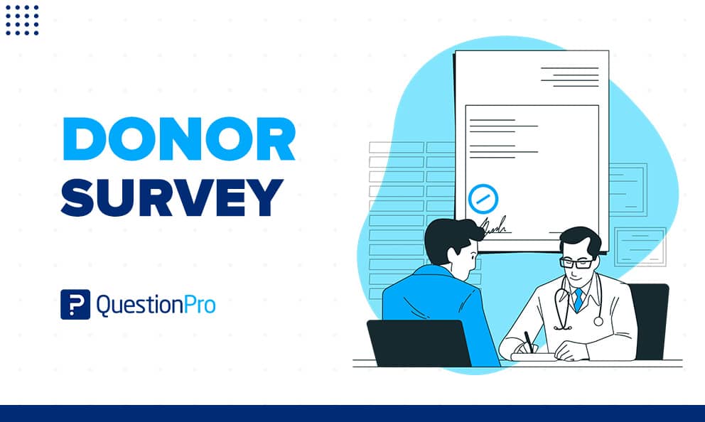 donor survey