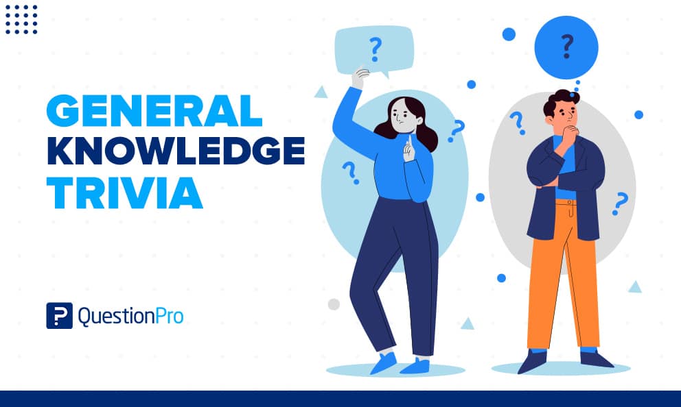General Knowledge Trivia is a popular family, friend, and coworker game. With QuestionPro's Live polls you can test your knowledge!