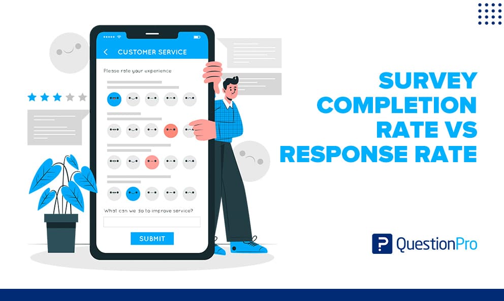 The survey completion vs survey-response rate are not the same things. Know what makes them different so you can use them correctly.