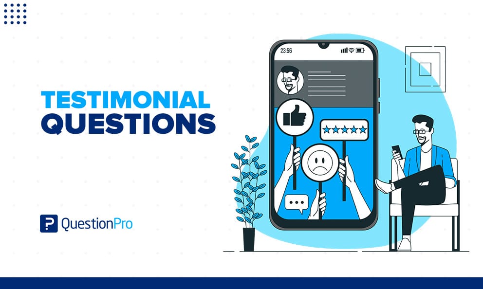 Testimonial questions focus the testimony on a specific area so a customer can describe his experience. Learn more about it.