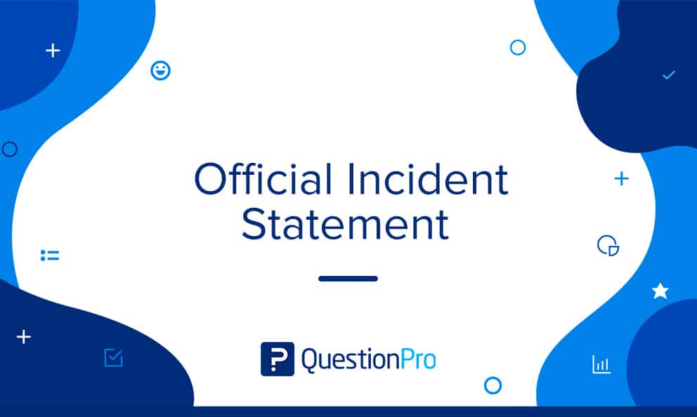 QuestionPro Official Incident Statement