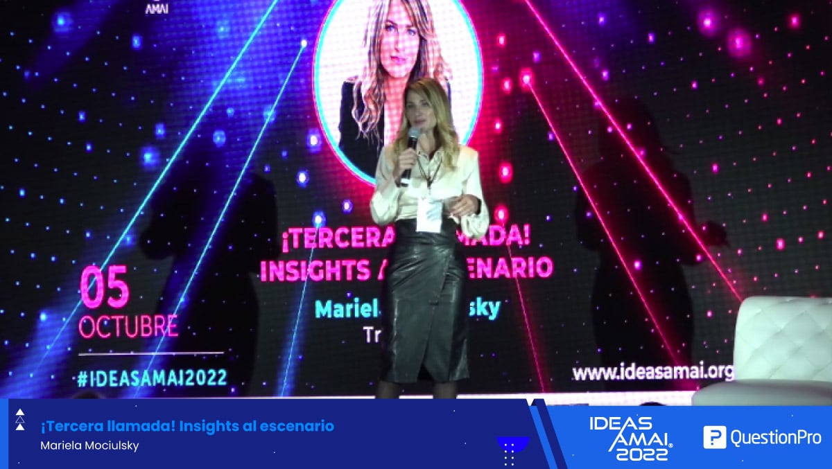 Mariela Mociulsky en IDEAS AMAI 2022