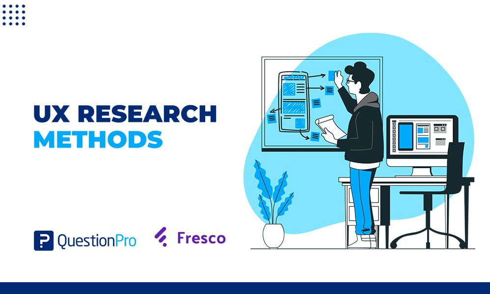 UX stands for user experience and creates positive interactions with customers. Learn everything you need to know about UX Research Methods.