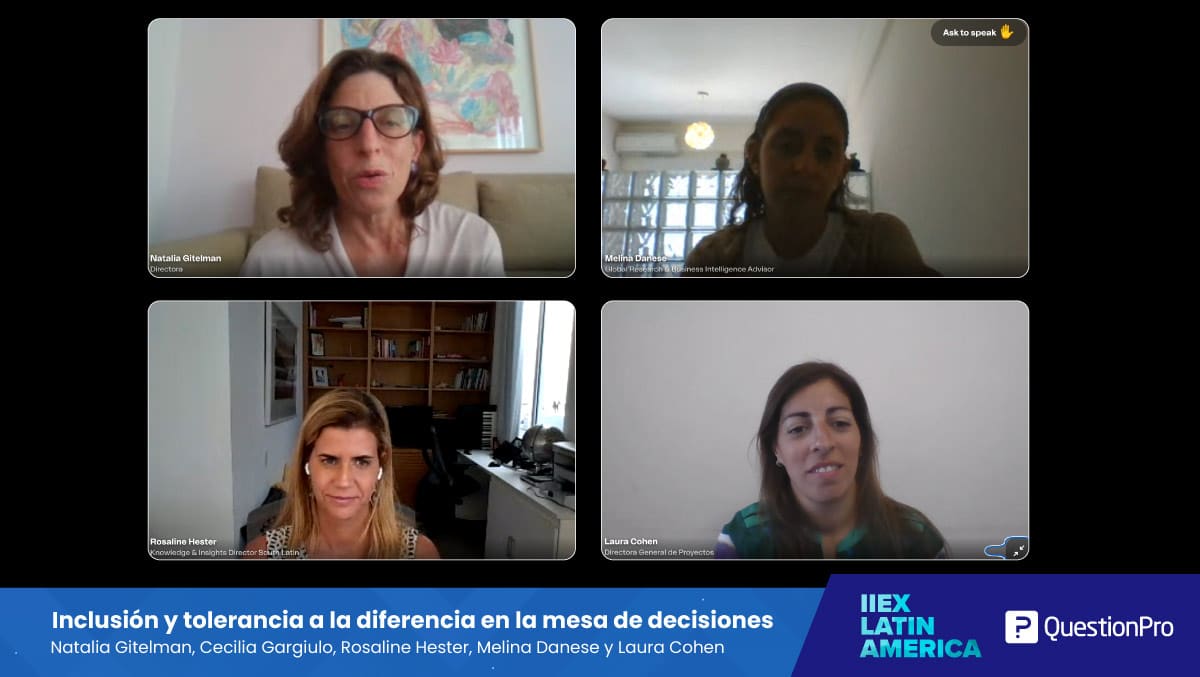 Charla sobre inclusion y tolerancia en el IIeX LATAM 2022