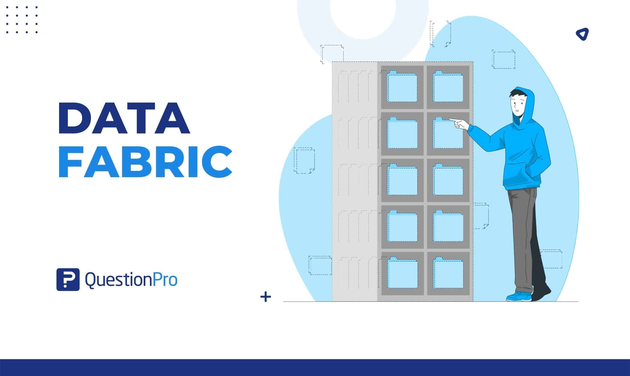 Data fabric is an evolving method of managing data that replaces point-to-point connections with a network-based architecture.