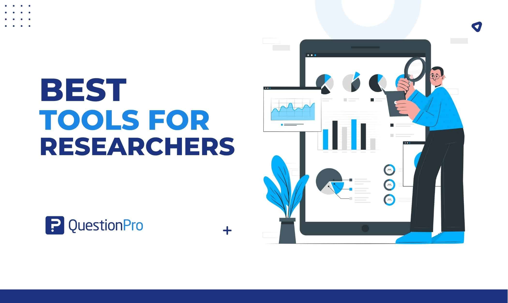 Looking for research and survey tools? Here's a list with some features and prices to check for choosing the best tools for researchers.