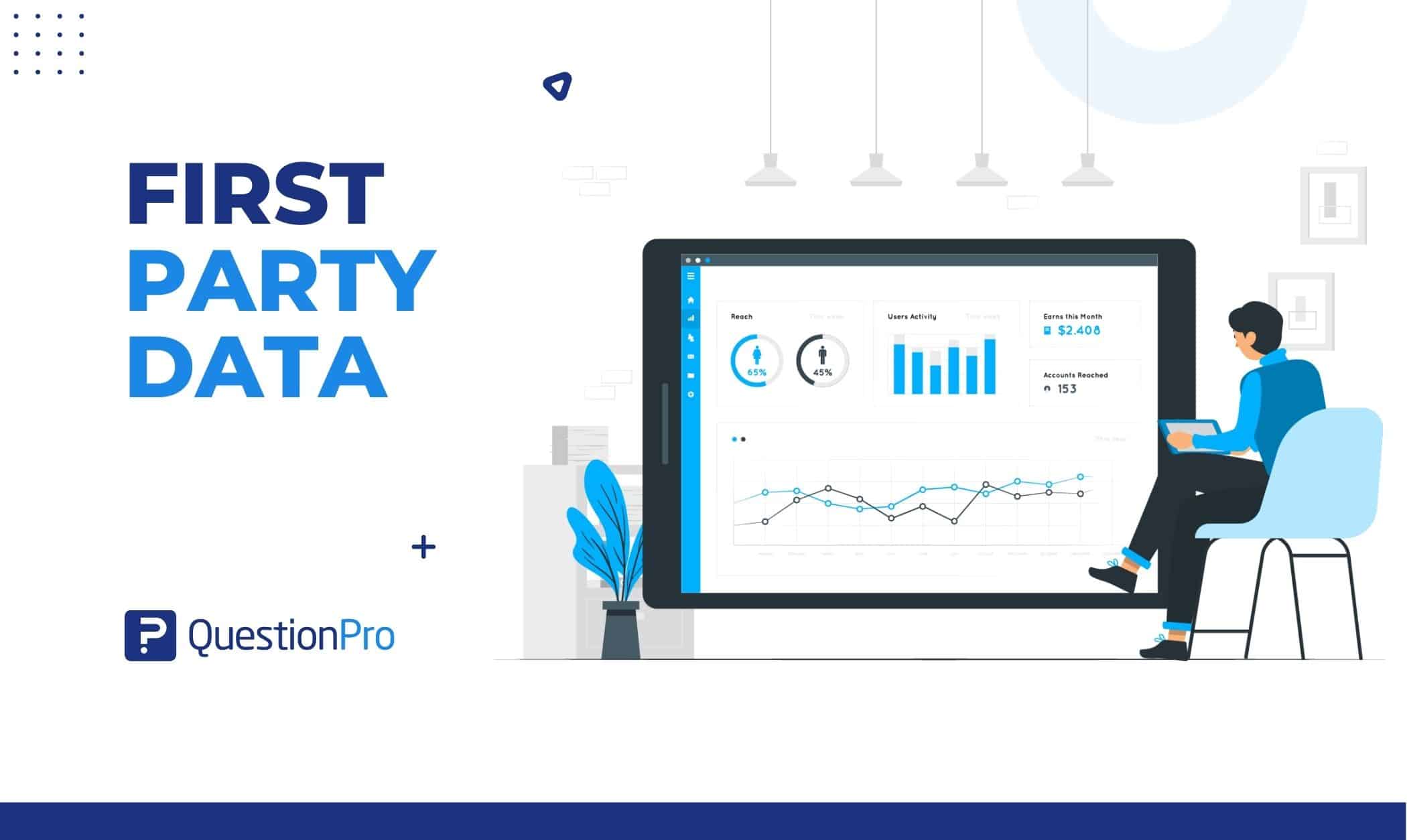 First party data is information businesses can obtain from their own sources. Read for more information about first party data.
