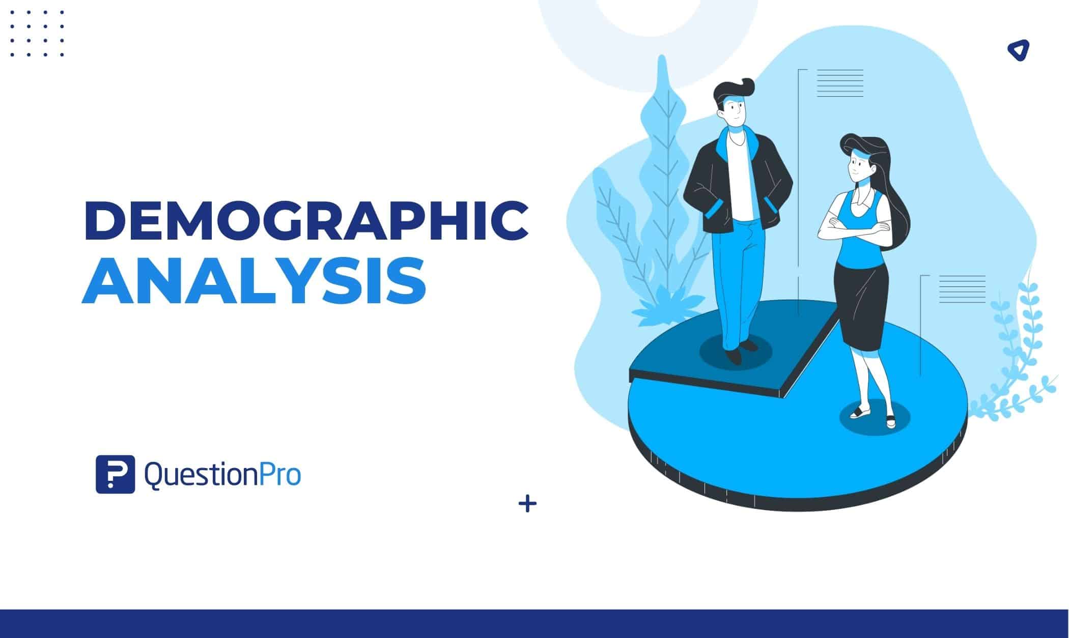 Demographic analysis gathers and analyzes demographic data. Business marketers utilize it to find the best ways to reach + analyze customers.