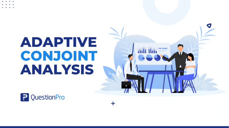 Adaptive conjoint analysis is a market research method that adapts to each person's answers to determine which product features are liked.