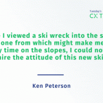 Let's learn the importance of personalization in a successful customer experience program from my recent ski trip experience.