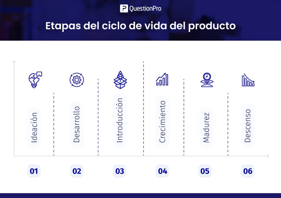 etapas del ciclo de vida de un producto